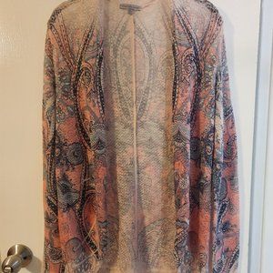 Faded Color Style Cardigan